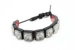 Yılan DRL <span class=keywords><strong>Led</strong></span> Şerit <span class=keywords><strong>6</strong></span> 8 10 12 14 16 20 SMD Gündüz Koşu Ters Işık DC 12 V