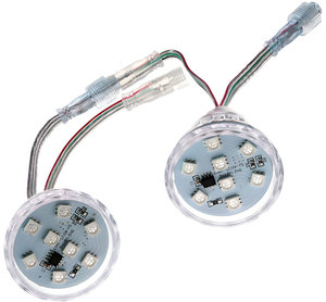 45 millimetri impermeabile 24vdc controllare individualmente indirizzabile digitale rgb ha condotto i moduli di pixel pixel programmabile ha portato palla ha condotto la luce punto - Product Image 3
