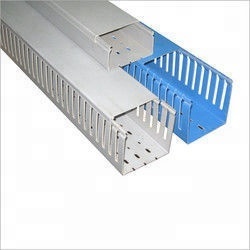 Decorative Trunking Threading tubo Full Size elettrico in PVC grigio cablaggio condotto scanalato cavo di plastica Trunking per cavo