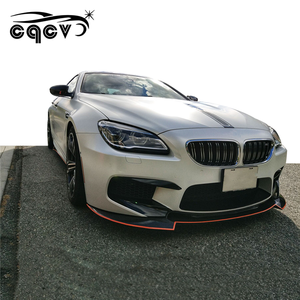 BMW M6カーボンファイバーフロントリップリアリップサイドスカートとウィングスポイラー用のスーパーペフェクトCQCVスタイルカーボンファイバーボディキット - Product Image 2