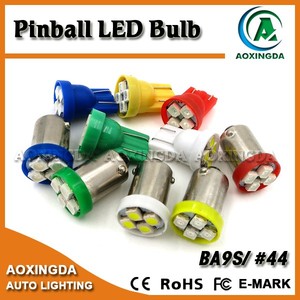 Kama T10 555 6.3V <span class=keywords><strong>4SMD</strong></span> pinball led lamba beyaz mor pembe