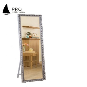 三维简单镜子家庭地板全长镜子学生宿舍配件镜子 - Product Image 1
