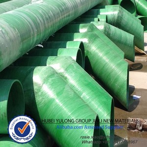 玉龙中国工厂玻璃钢管道 - Product Image 2