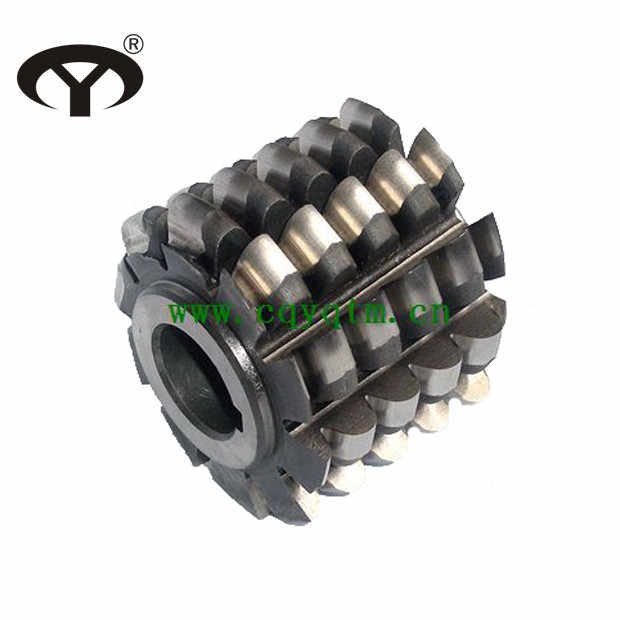 HSS RS40 Roller Chain Sprocket Hob Cutter 12.7*8.51 With TIN Coating