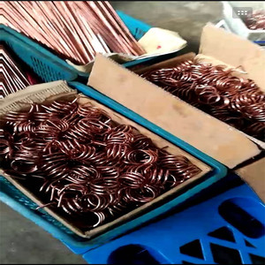 2mm Dia Copper Spiral Refrigeration Tubing Pipe Coil <strong>1.5M</strong>/spiral Wound Copper <strong>Tube</strong> / Bend Copper Pipe - Product Image 2