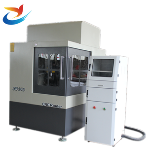 Máquina de carpintería CNC 3D Enrutador de husillo único con sistema de control DSP Fácil de operar Nueva condición para la venta - Product Image 1
