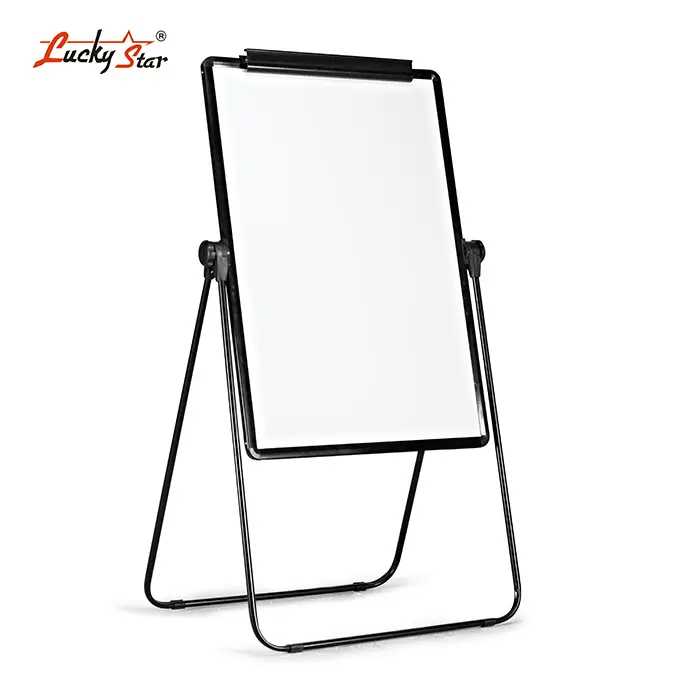 movable clip paper Flip chart white boards with easel stand flipchart easel in cheap price