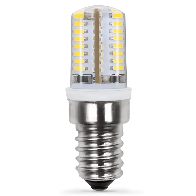 Цоколь E14 SMD Led Silicon E14 AC120/230V 3W 220LM Светодиодная лампа E14