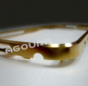 黑莓Q10的高品质24ct金嵌框外壳，黑莓Q10的金框 - Product Image 6