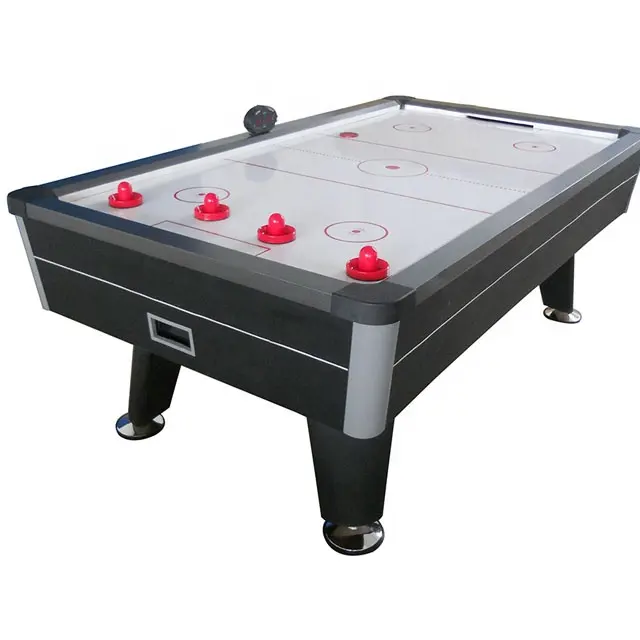 7ft mdf material de luxo hockey produtos e jogo lazer esportes push air hockey tabela com acessório gratuito