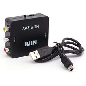 Mini Size 1080p HDMI2AV HDMI to AV HDMI to RCA Video Audio <strong>Converter</strong>