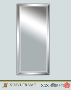透明银镜方形和圆形抛光镜面玻璃 - Product Image 1