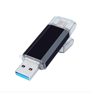 智能 OTG Type C USB 闪存驱动器 3.0 Pendrive 16/32/64 GB 迷你平板智能手机类型-C 3.1 笔记忆棒拇指双插头 - Product Image 1