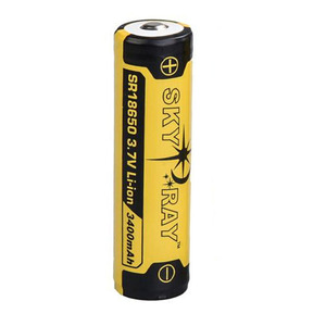 SKY <span class=keywords><strong>RAY</strong></span> SR18650 3.7V 3400mAh Li-ion şarj edilebilir pil korumalı <span class=keywords><strong>PCB</strong></span> ile
