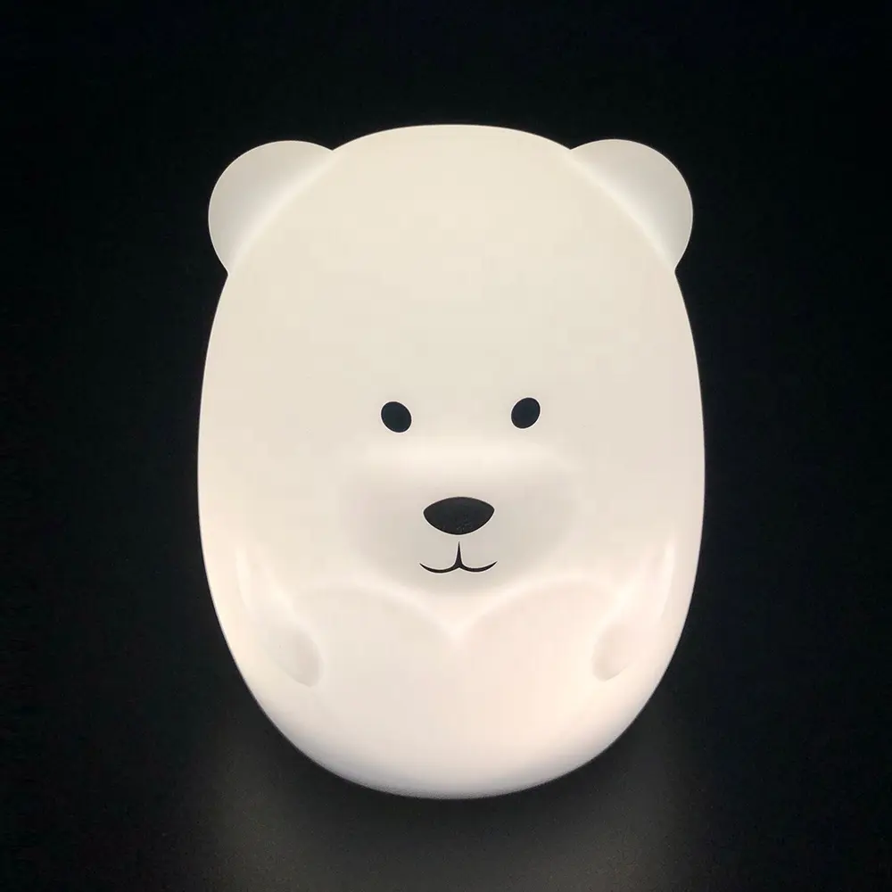 High competitive funny cute silicone night light for kids