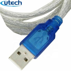 蓝色1.5m USB 2.0至RS232 DB9串行适配器电缆 - Product Image 3