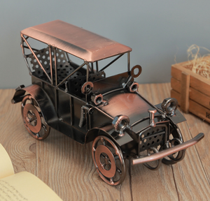 ホームデコレーション金属工芸品サプライヤー用鉄板旧車両クラシックカーモデル高品質
