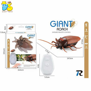 Trẻ Em Nhựa Đài Phát Thanh Đồ Chơi Điều Khiển Hồng Ngoại Điều Khiển Từ Xa Khổng Lồ Roach 3CH Mô Phỏng Động Vật Gián Đồ Chơi - Product Image 2