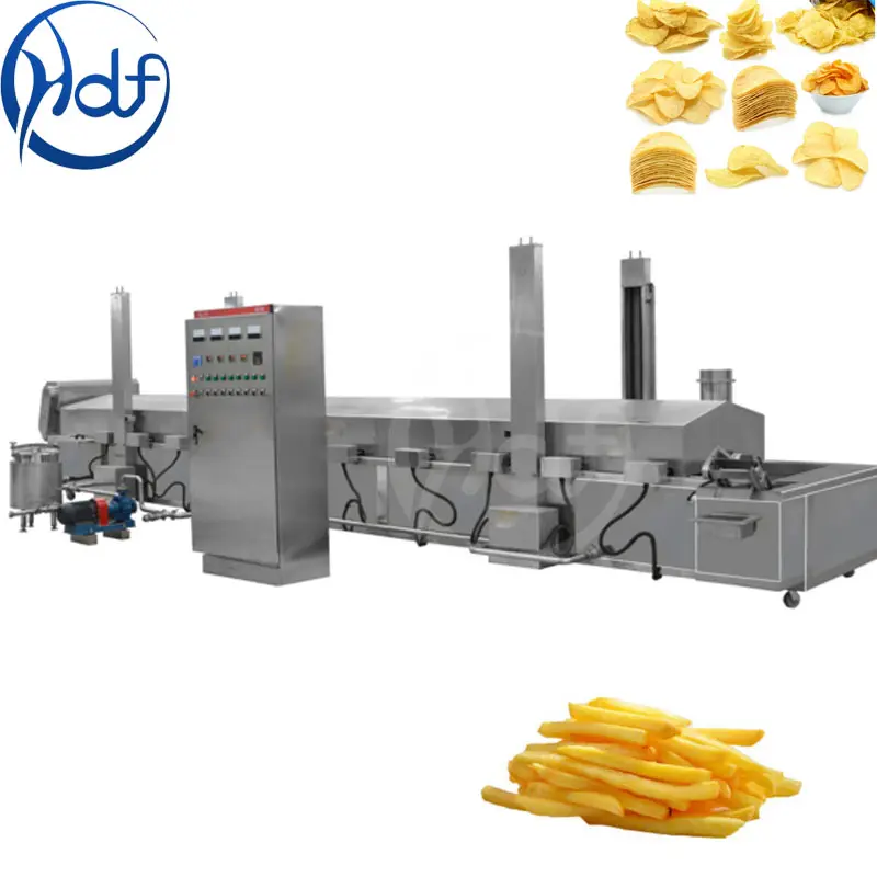 ไฟฟ้า Donut Fryer ทอดมันฝรั่งทอดทำเครื่องมันฝรั่งเครื่องขาย