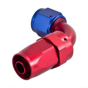VMT 150度ANタイプスイベルホースエンドAN8オイル燃料ラインフィッティング