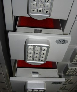 Metall Digital Keypad Locker Lock Batterie betriebenes Passwort Code Cabinet Lock 206PW - Product Image 4