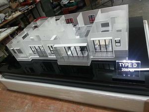 <strong>Architectural</strong> Residential Building Model with Lighting System