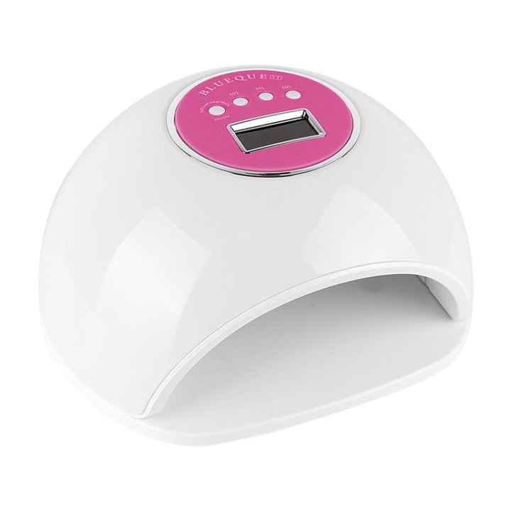 BLUEQUE-lámpara uv led con temporizador lámpara solar de 72W, luces, máquina digital de Arte de uñas, secador de gel de uñas, producto de tendencia 2019