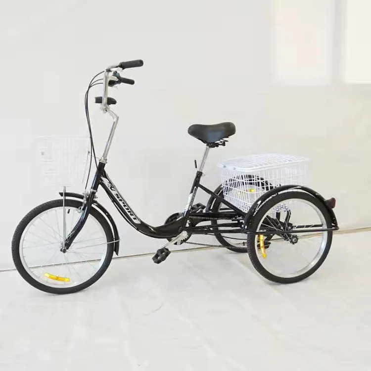 Bicicletas de carga de tres ruedas para la familia, triciclo de carga con asientos, nuevo, de tres ruedas para adultos, ocio a la moda