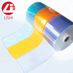 clear <strong>Green</strong> Yellow Plastic <strong>PVC</strong> Strip Curtain - Product Image 3