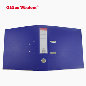 3 Inch Pvc Pp Fc Giấy Đòn Bẩy Vòm Tập Tin Nhựa Clip Hội Đồng Quản Trị Kim Loại Cạnh Bị Bảo Vệ Biểu Tượng Tùy Chỉnh In Ấn Trong Cột Sống - Product Image 4