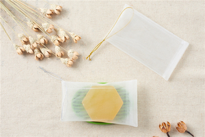 Nylon A142 Biologisch Afbreekbaar Schuimnet Zachte Gezichtsreiniger Pe <span class=keywords><strong>Net</strong></span> Plastic Netten - Product Image 6