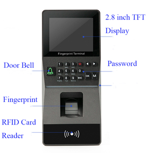 F16 TCP/IP RFID Carta di Lettore di Impronte Digitali di Controllo di Accesso Anti-rimuovere L'allarme Elettronica di Controllo di Accesso Della Porta di Accesso Sistema di Controllo - Product Image 3