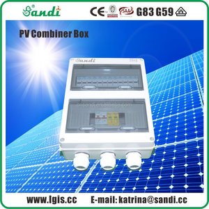 PV array DC комбанирующая коробка солнечных гирлянд 2, 4, 5, 6 струн - Product Image 3