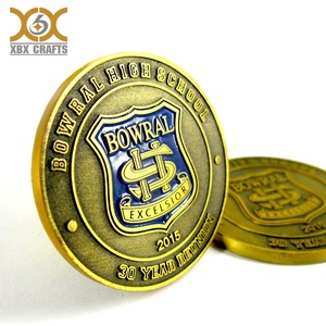 סיטונאי זול Custom פליז צעצוע פיראט אוצר זהב מטבעות