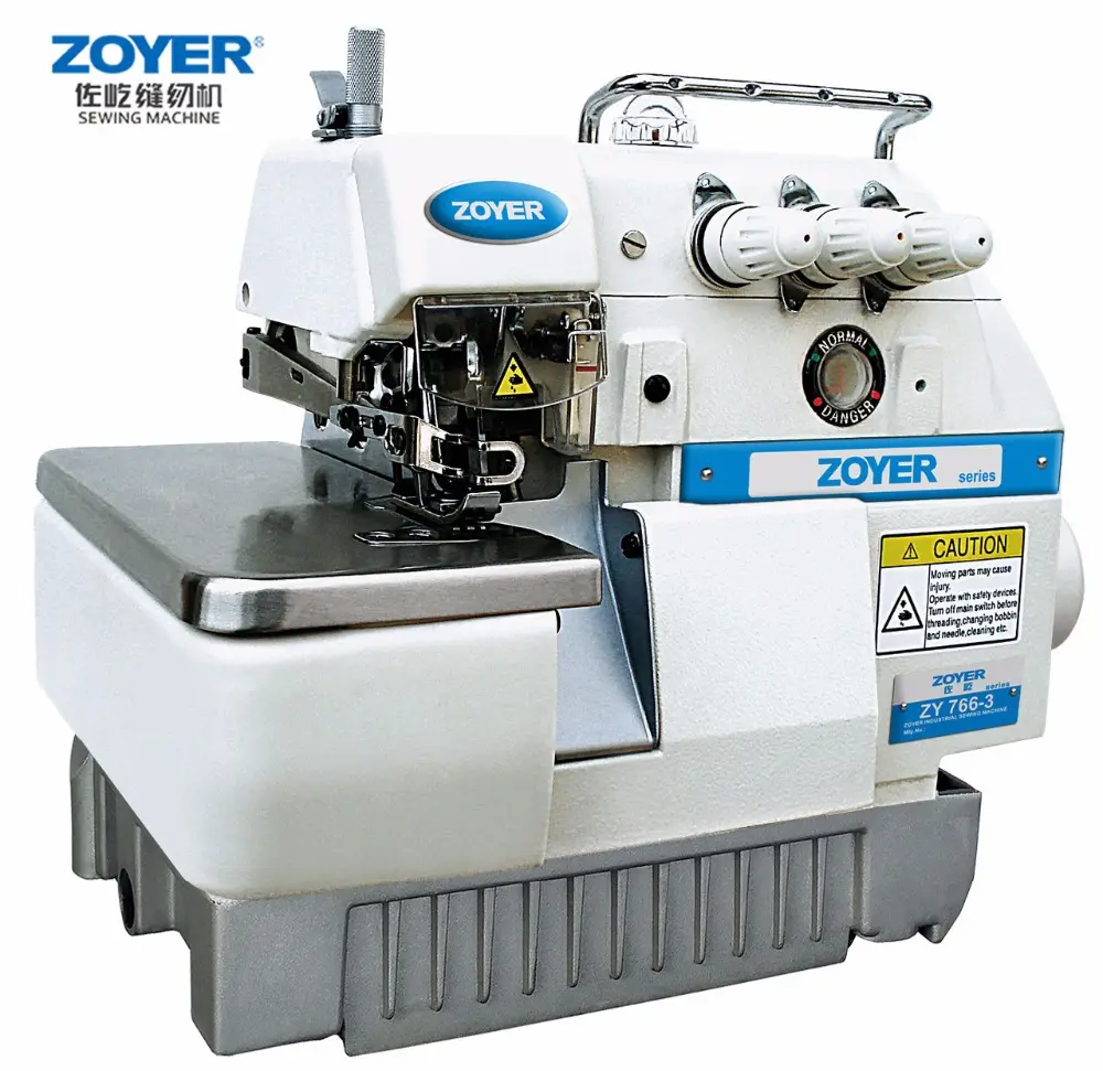 ZY766-3F Zoyer Siruba, superalta velocidad, superbloqueo, máquina de coser Industrial