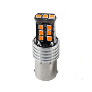 15w <strong>12v</strong> 24v 2835 15smd Auto Indicator Turn Signal White Red <strong>S25</strong> 1156 Flashing <strong>LED</strong> Bulb Strobe Brake Light - Product Image 2