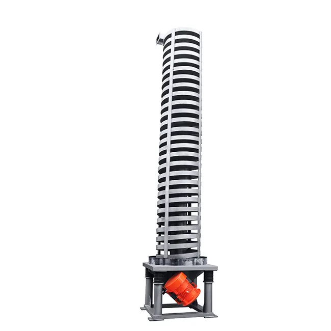 Transportador de elevación de tornillo vibrador Vertical/transportador de elevación en espiral