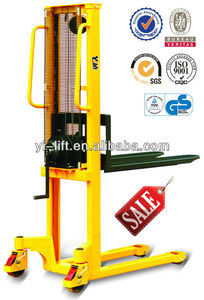 Hot-selling Products <strong>Ws</strong> Series Winch Pallet Lifting Hand <strong>Stacker</strong>