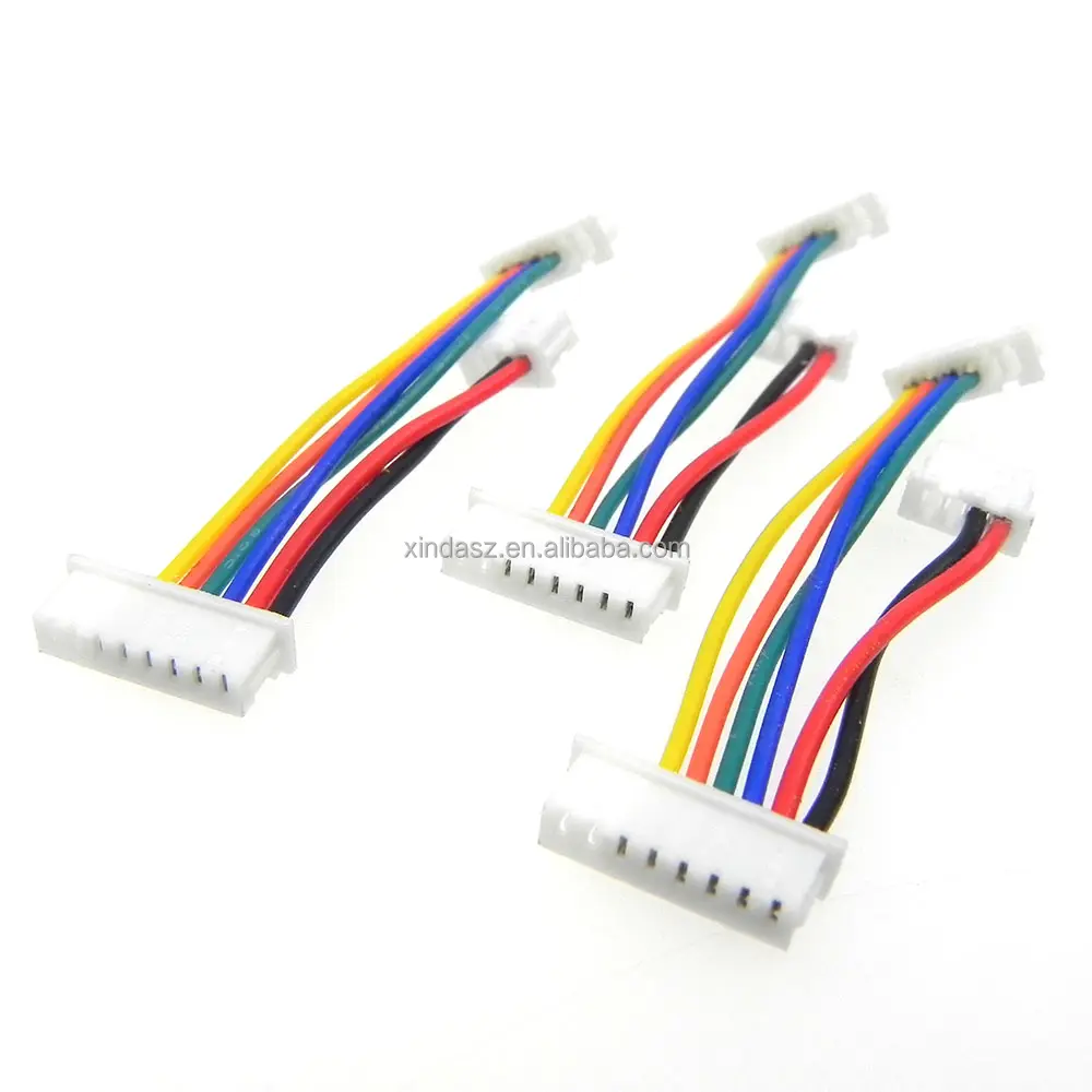 Custom UL2651 28awg Molex 51021 4 pin to 8pin pvc wire harness assembly