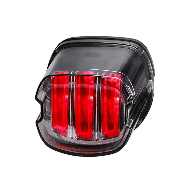 Fanali posteriori a LED modificati per moto con luce targa per Harley Sportster XL1200C