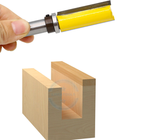 L-N043 1pc <strong>Pattern</strong> Flush Trim <strong>Router</strong> Bit 3/4&quot; X 2''&quot; Cutter - 1/2&quot; Shank Woodworking Cutter Tenon Cutter for Woodworking Tools