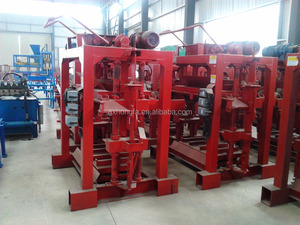 Hongfa piccola scala semiautomatica tipo meccanico vari multi-funzionale mattoni di cemento blocco che fa macchine blocco - Product Image 4