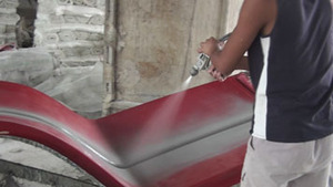 <strong>Fiberglass</strong> Resin Chopper Roving Spraying <strong>Machine</strong> with Gun