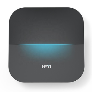 HEYI CMS Segurança do sistema de alarme doméstico com protocolos WiFi/GPRS/GSM CID/SIA feitos de material ABS durável