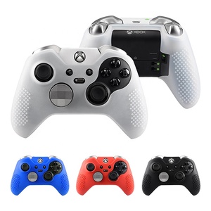 Mix renk nokta kauçuk silikon kutu örtüsü cilt jel kavrama <span class=keywords><strong>Xbox</strong></span> One S X Elite Gamepad denetleyici