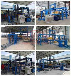 Low Position Lifted Block Stacker/Beton Brick Stacker mit Brick Clamp ing Arm Automatisches Block Stacking System - Product Image 3