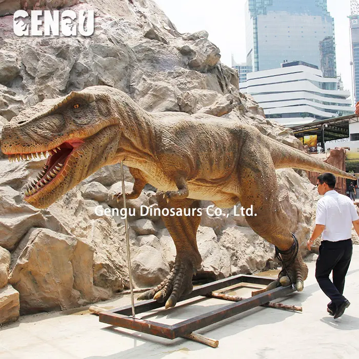 ديناصور معدات مدينة ملاهي ديناصور تمثال