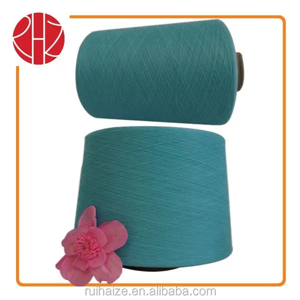 Factory! 38s 100% dope dyed rayon viscose ring spun yarn