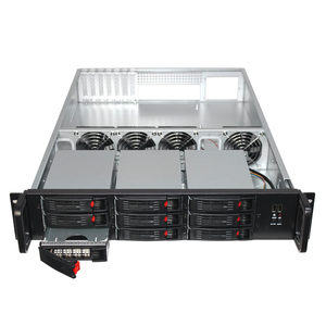 19 industrielle Rack montage riesige Datenspeicher-Cloud-Server 9 Hotswap-Buchten 2u Rack-PC-Box