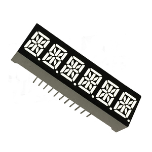 White 0.4&quot; 6 <strong>Digit</strong> 14 Segment Led Alphanumeric Display - Product Image 6